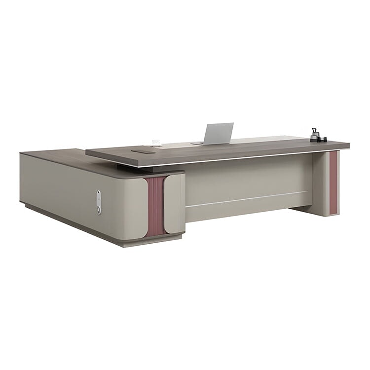 Bureau d'angle contemporain Image secondaire du produit