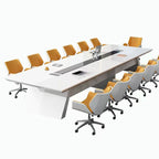 big office table contemporary executive computer workstationHYZ 2036 detailed images 13