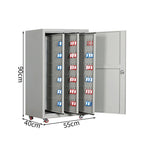 biometric storage unit tall and thin bookcase design kaguyasuCWG K063 detailed images 13