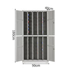 biometric storage unit tall and thin bookcase design kaguyasuCWG K063 detailed images 21