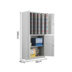 biometric storage unit tall and thin bookcase design kaguyasuCWG K063 detailed images 5