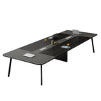 Rectangular Conference Table - 12-Seat Wooden Desk - product image 7