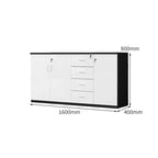 chic sideboard cabinet lockable bookcase kaguyasuCWG C077 detailed images 6
