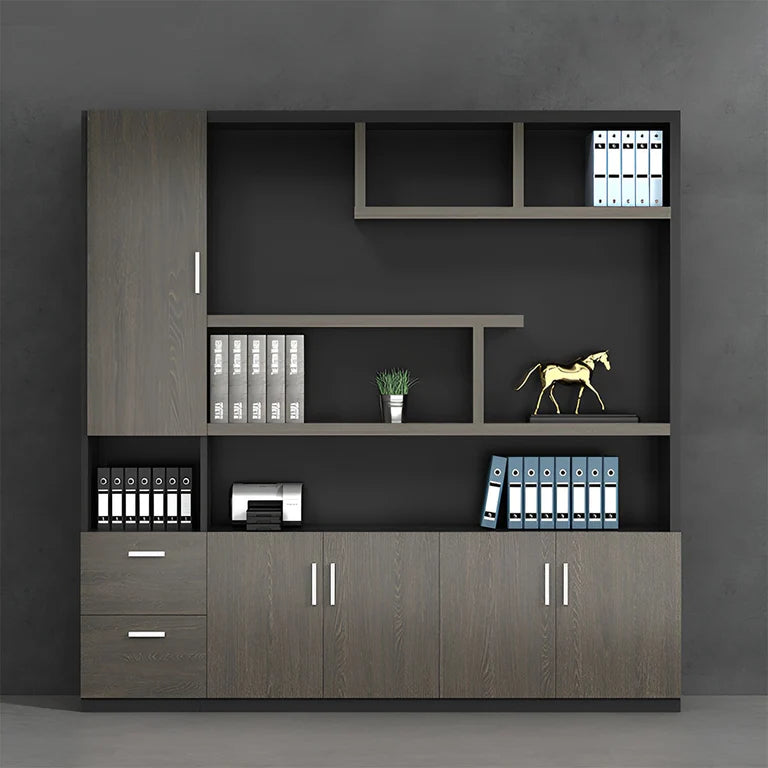 classic wooden bookcase professional storage units kaguyasuCWG 046 main images 1 Image principale du produit