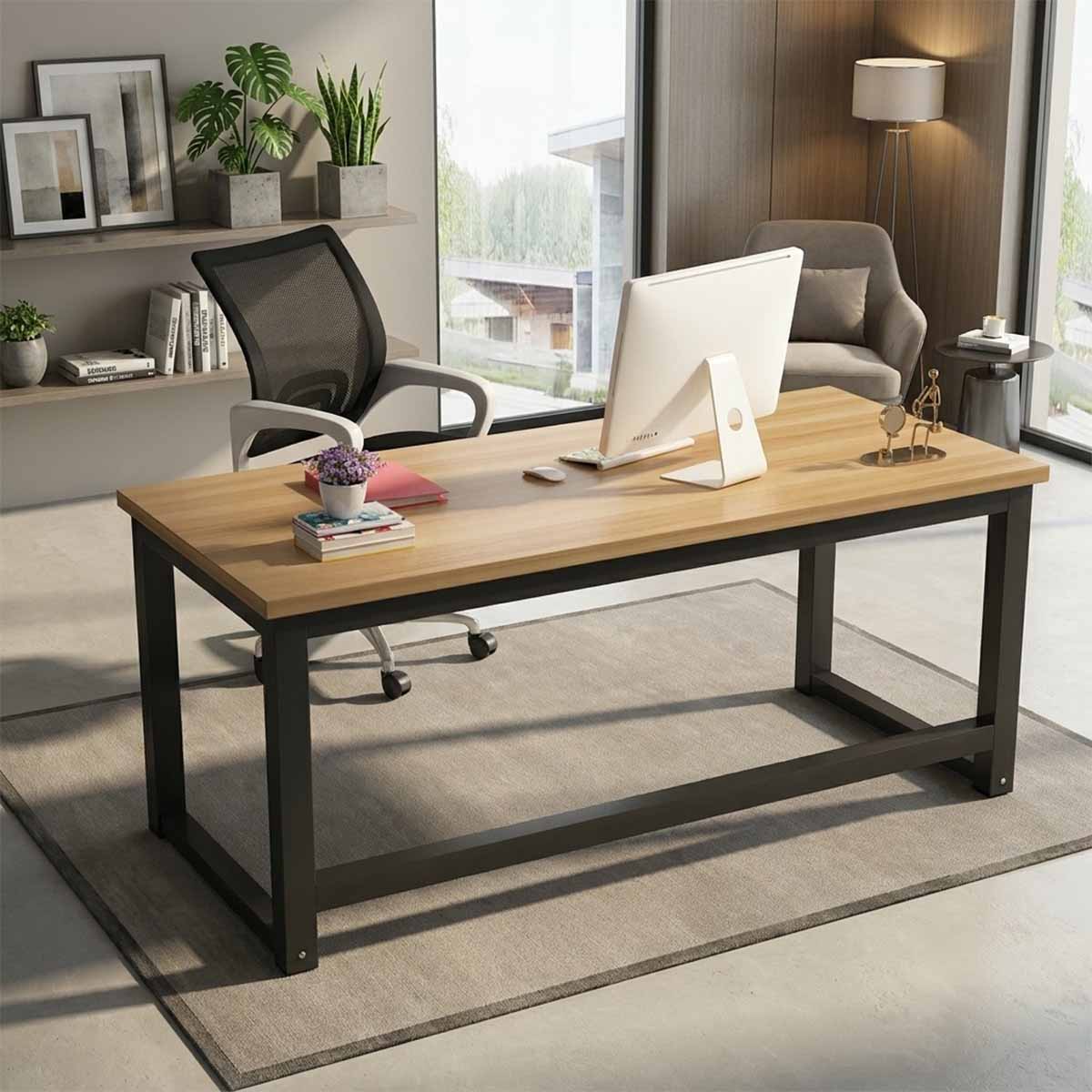 computer desk heavy duty office desk kaguyasuBGZ k 014 main images 2 Image principale du produit