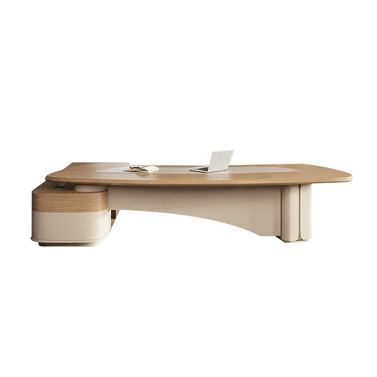curved executive desk modern corner office desk kaguyasuLBZ 1055 main images Image principale du produit