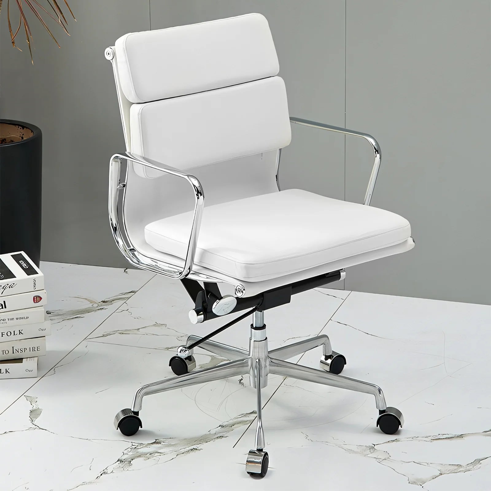 designer office chair modern aluminum executive chair kaguyasuBGY 1066 main images 2 Image principale du produit