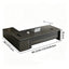 detailed image modern l shaped executive desk with power outlet side cabinet LBZ 605 5