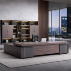 Black Walnut Desk - Large CEO Office Desk - product image 3