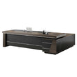Bureau d'angle de direction | Bureau d'angle en L moderne