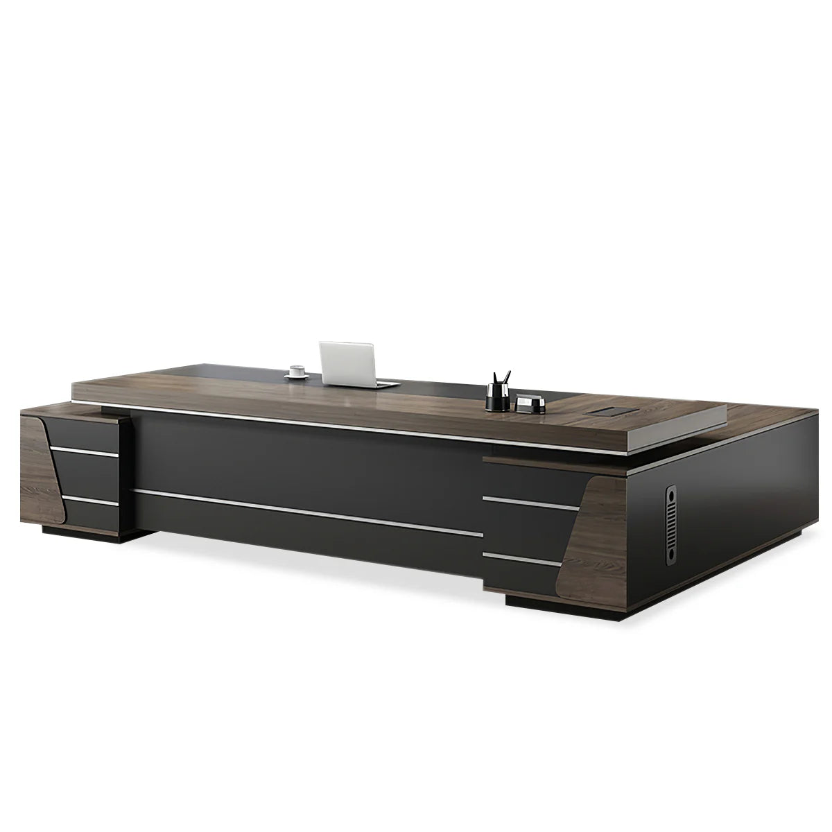 Executive Corner Desk | Modern L-Shaped Office Desk | Kaguyasu Image secondaire du produit