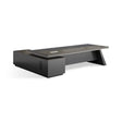 Bureau de direction en bois massif | Bureau d'angle