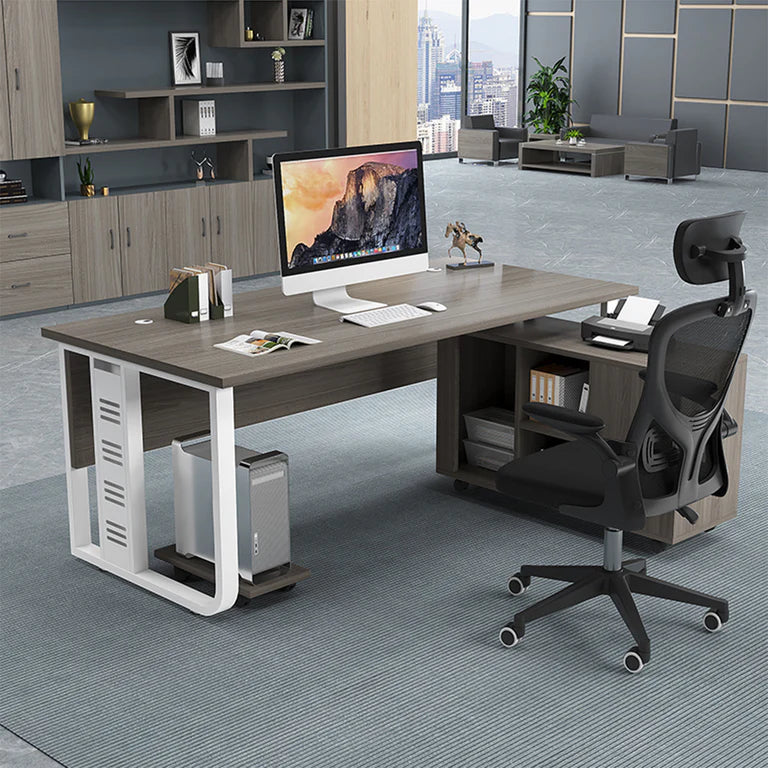 executive desk wooden desk with drawers kaguyasuLBZ K019 main images 12