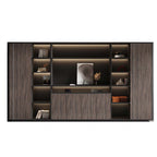 Walnut Desk - Executive Desk with Credenza - product image 11
