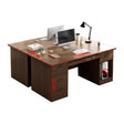 Bureau d'ordinateur pour bureau à domicile | Bureau avec 2 tiroirs