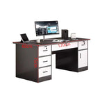 home office computer desk desk with 2 drawers kaguyasuBGZ 2022 detailed images 9