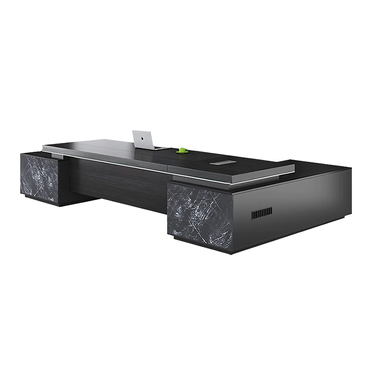 l shaped executive desk dark wood desk with storage kaguyasuLBZ 701 detailed images 21
