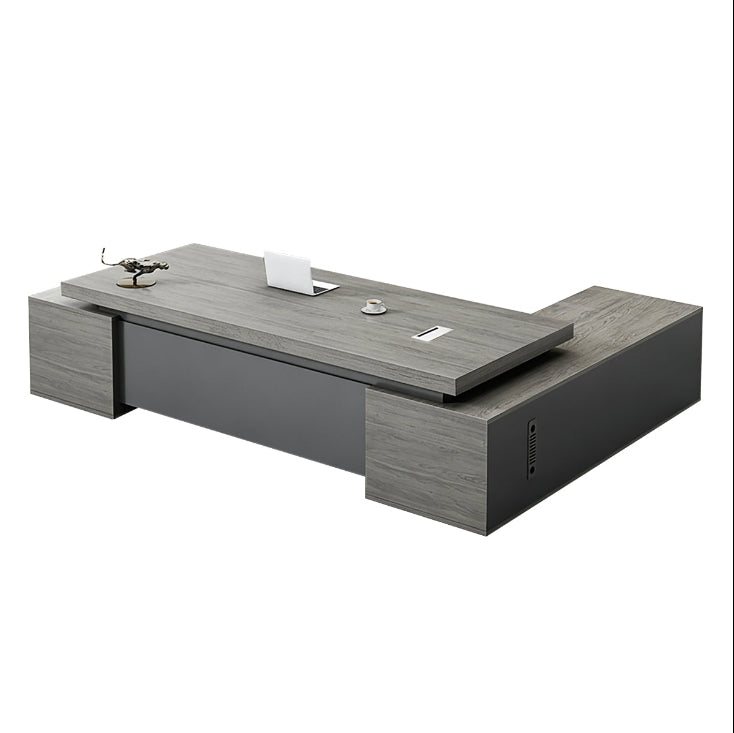 l shaped executive desk modern executive office desk kaguyasuLBZ 1066 main 1