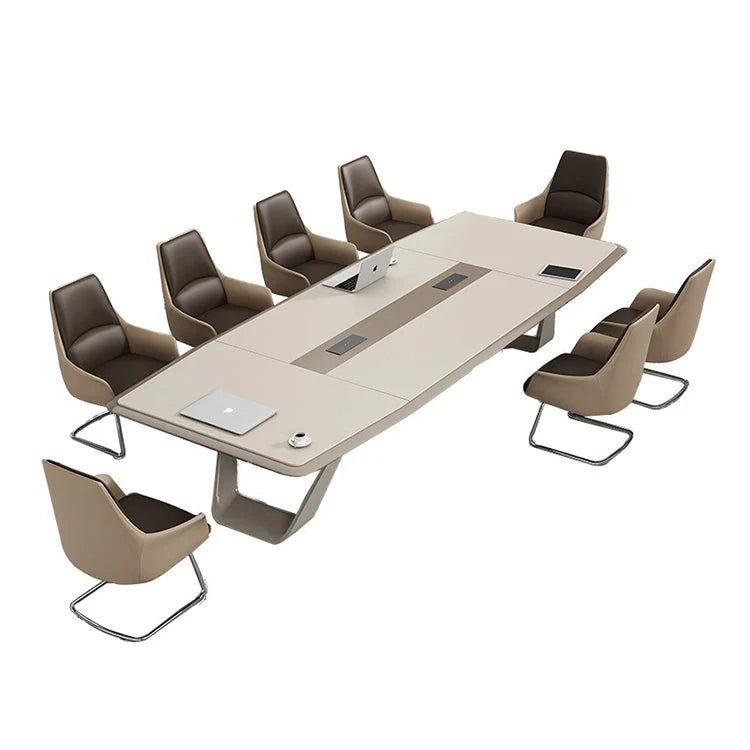 Lacquer Meeting Table | Luxury Office Desk | Kaguyasu Image secondaire du produit