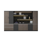 luxury desk l shaped executive desk with storage drawers kaguyasuLBZ 2147 main images 21