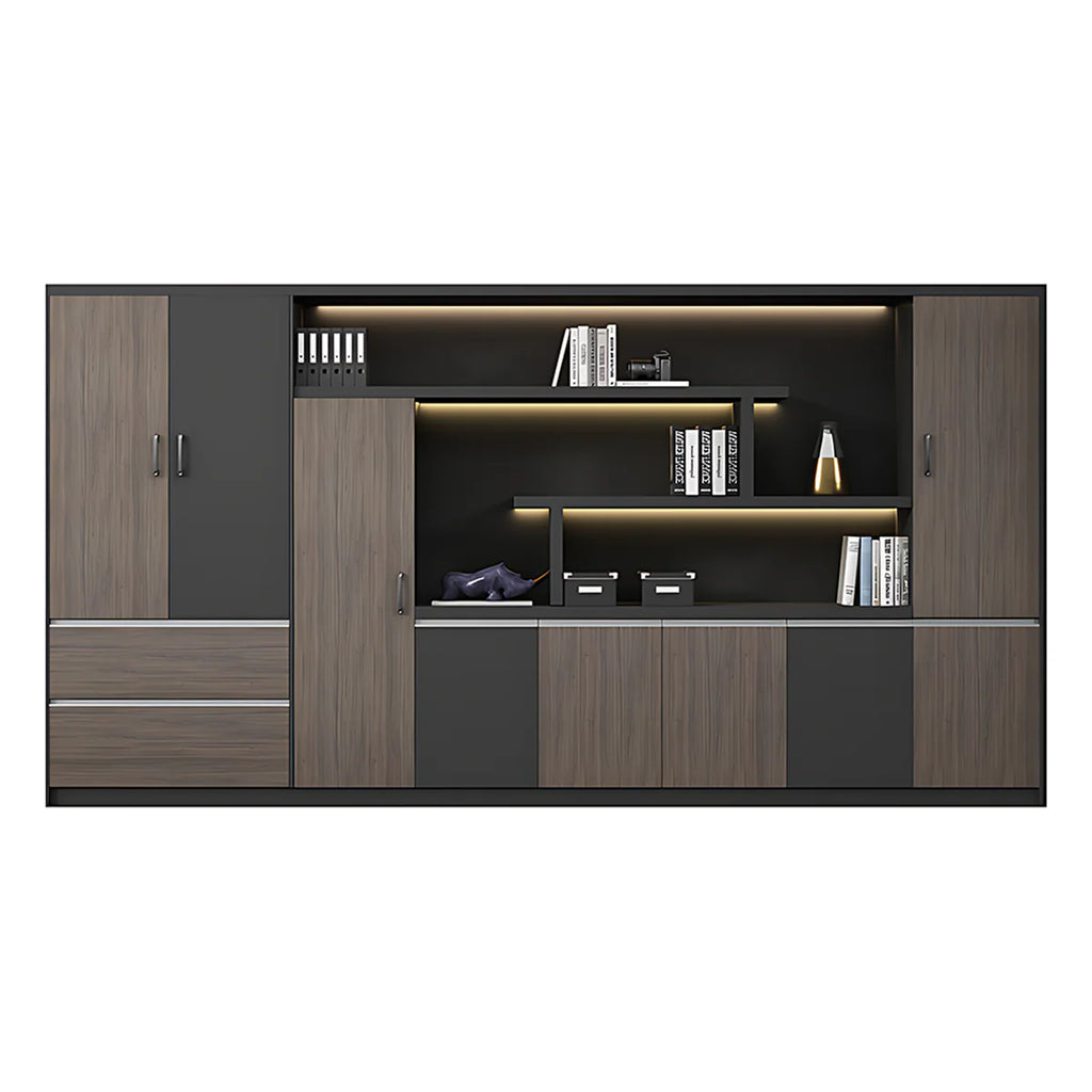 luxury desk l shaped executive desk with storage drawers kaguyasuLBZ 2147 main images 22