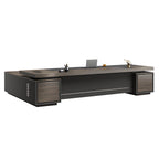 luxury desk l shaped executive desk with storage drawers kaguyasuLBZ 2147 main images 26