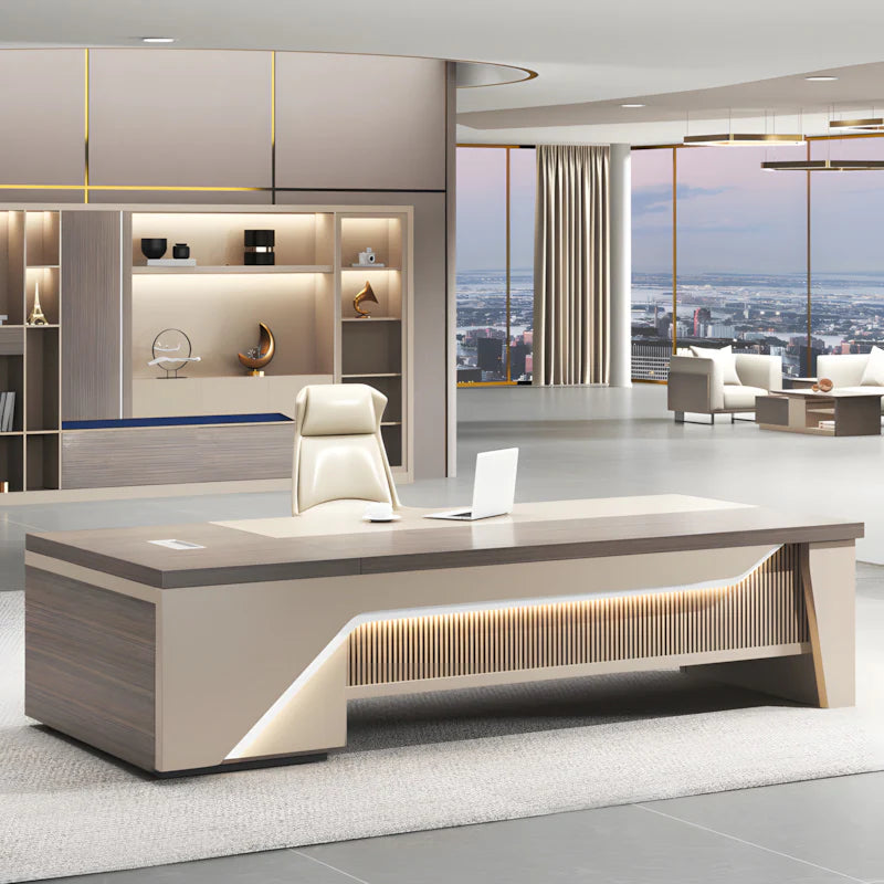 luxury executive office desk desk with filing cabinet kaguyasuLBZ 2109 main images 29