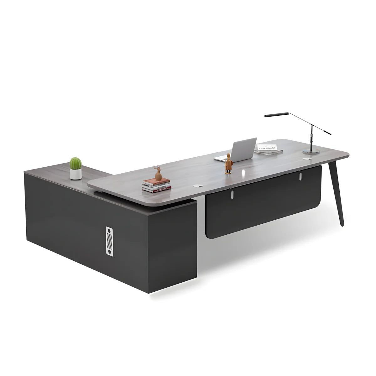 luxury executive office desk l shaped office desk kaguyasuLBZ 1078 detailed images 28 Image principale du produit