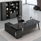 luxury executive office desk l shaped office desk kaguyasuLBZ 1078 main images 34