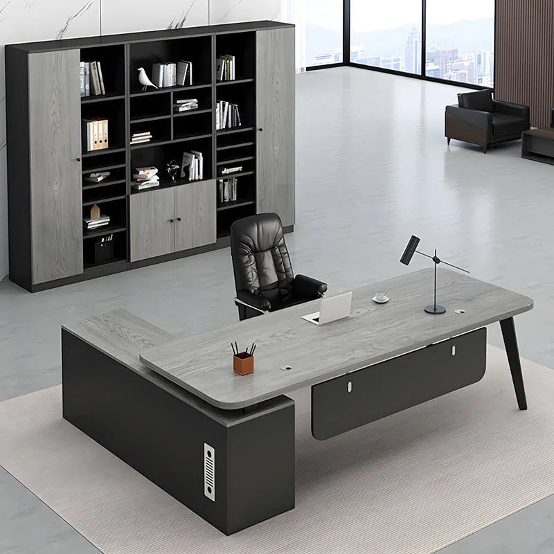 luxury executive office desk l shaped office desk kaguyasuLBZ 1078 main images 42