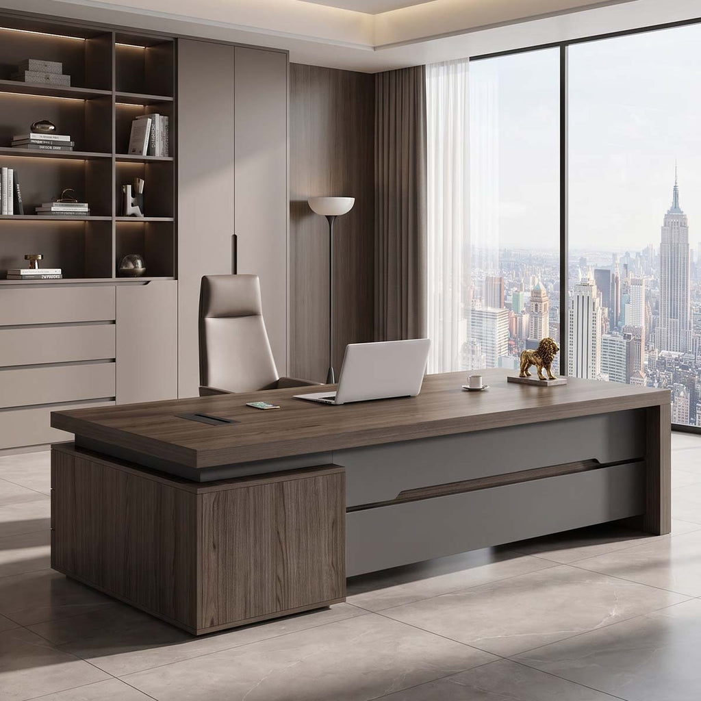 main image executive desk with drawers combination lock LBZ T109 1