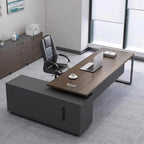 manager desk l shaped modern office desk with storage kaguyasuLBZ 10164 main images 14