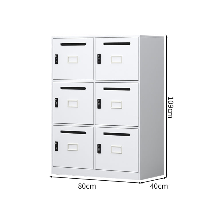 minimalist bookshelf unit white steel cupboard display kaguyasuCWG C080 main image 10