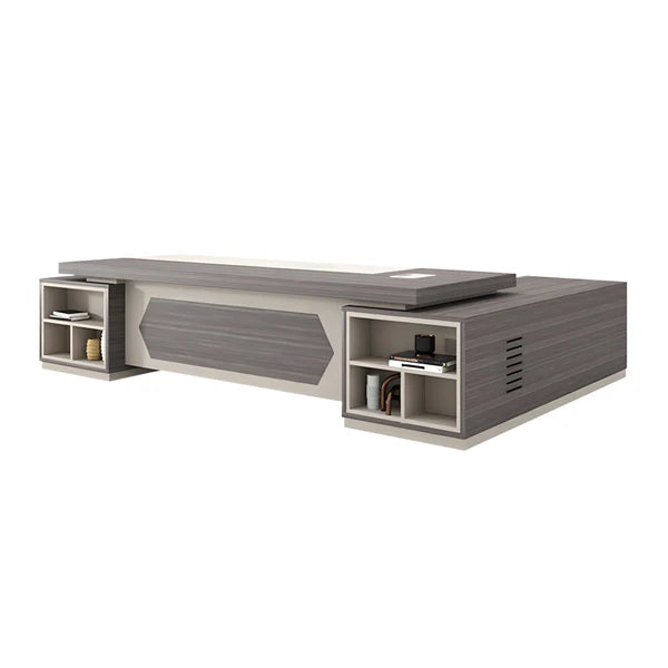 modern boss desk two tone l shaped executive desk kaguyasuLBZ 2191 main images 26