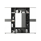 modern boss desk two tone l shaped executive desk kaguyasuLBZ 2191 main images 27
