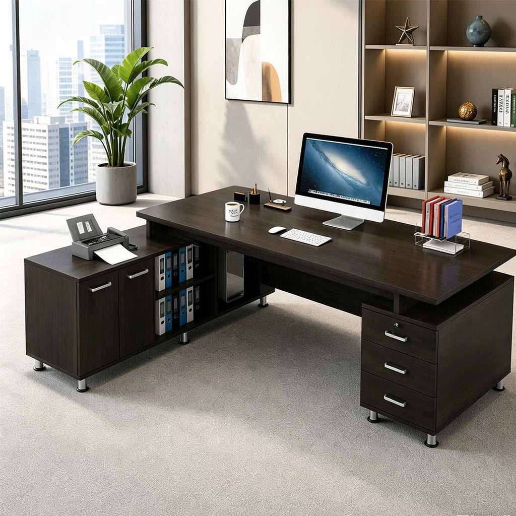 modern executive desk professional executive office desk kaguyasuLBZ 10145 main images 3