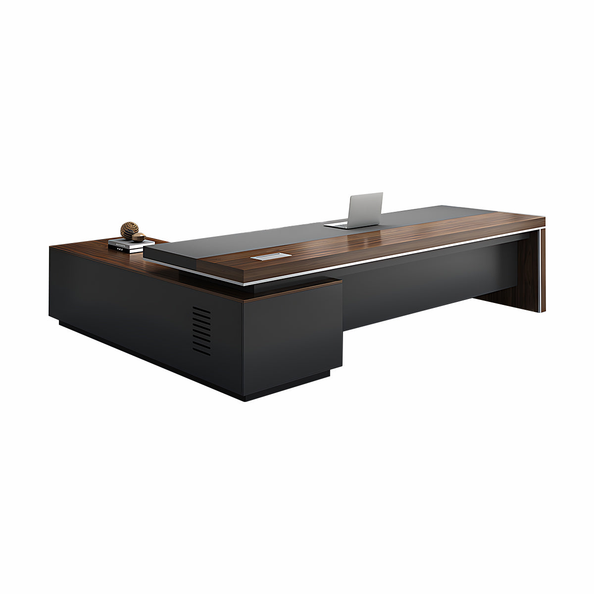 Modern Executive Desk | Desk with Storage Drawers | Kaguyasu Image secondaire du produit