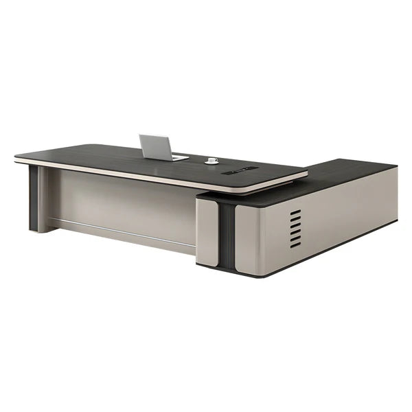 modern l shaped executive desk oak executive desk kaguyasuLBZ 2089 detailed images 17