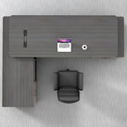 modern l shaped executive desk oak executive desk kaguyasuLBZ 2089 detailed images 27