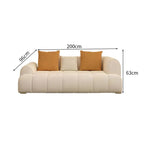 modern office sofa compact white sofa for living room kaguyasuBSF 018 detailed images 9