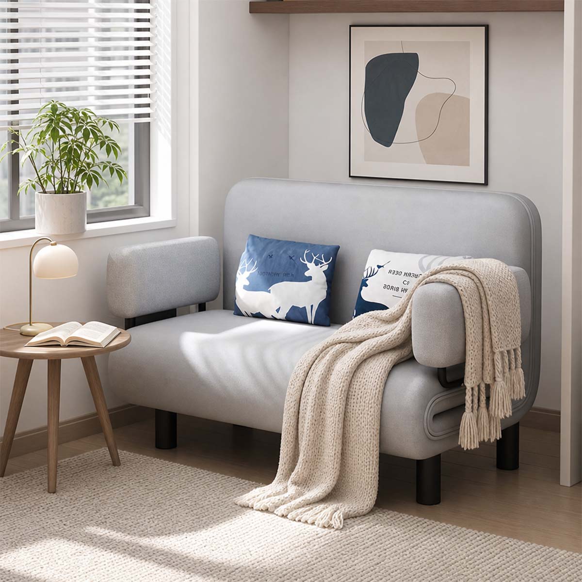 modern sofas collection versatile two seater sofabed kaguyasuBSF K038 main images 1 Main image