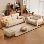 modern sofas versatile l shaped sofas wood frame sofa suite kaguyasuBSF K080 main images