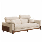 modern sofas versatile l shaped sofas wood frame sofa suite kaguyasuBSF K080 main images 3