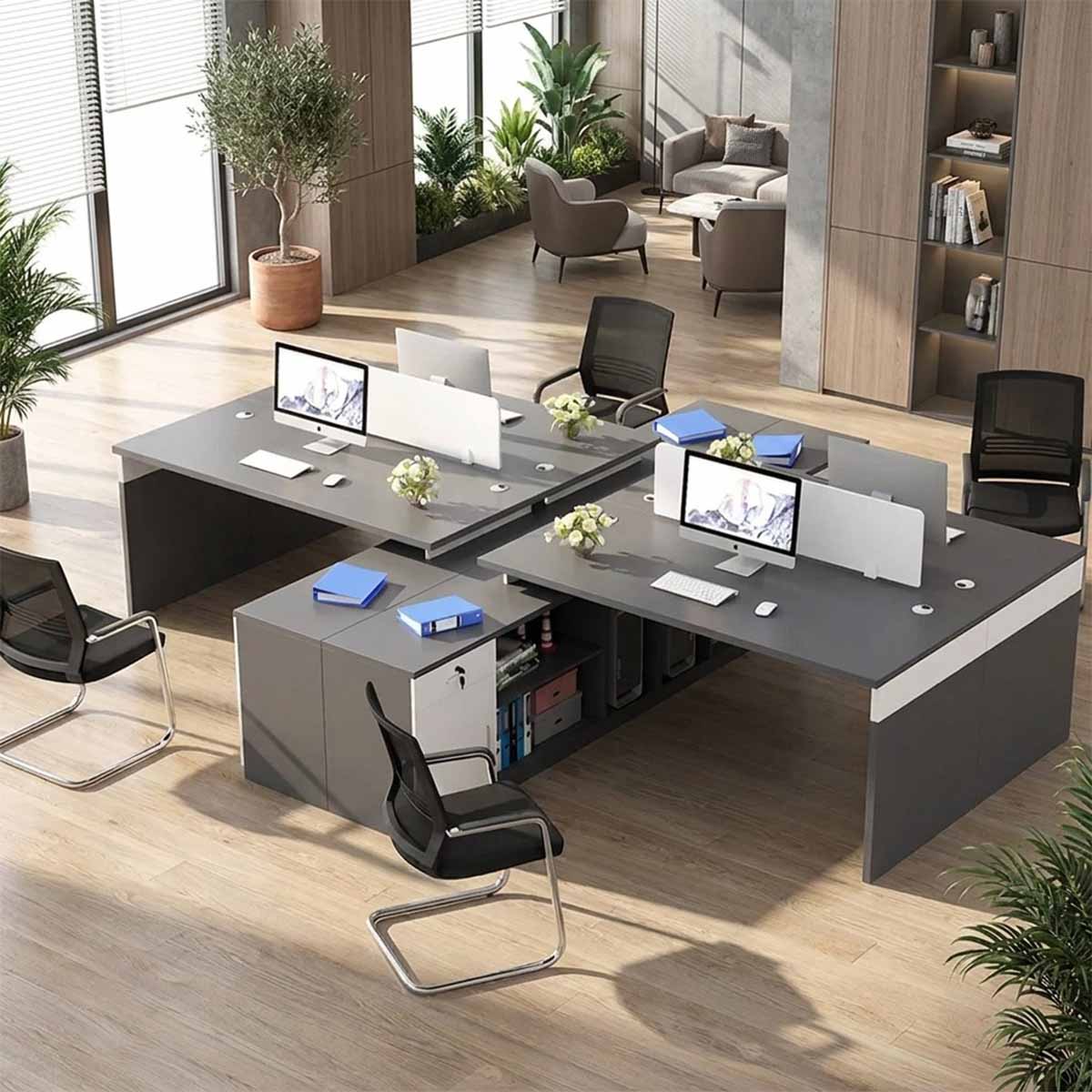 office desk with drawers modern corner desk kaguyasuBGZ k 160 main iamges 2 Image principale du produit