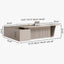 Modern Office Desk with Drawers - Executive Desk - product image 7