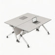 Table de salle de réunion portable et poste de travail minimaliste