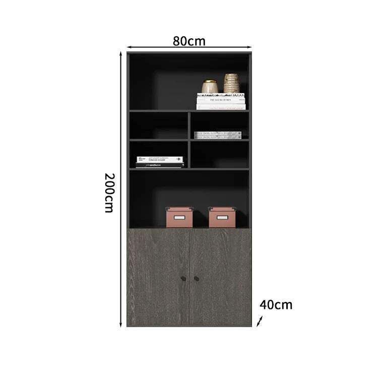 premium executive bookcase oak display cabinet design kaguyasuCWG S056 detailed images 21