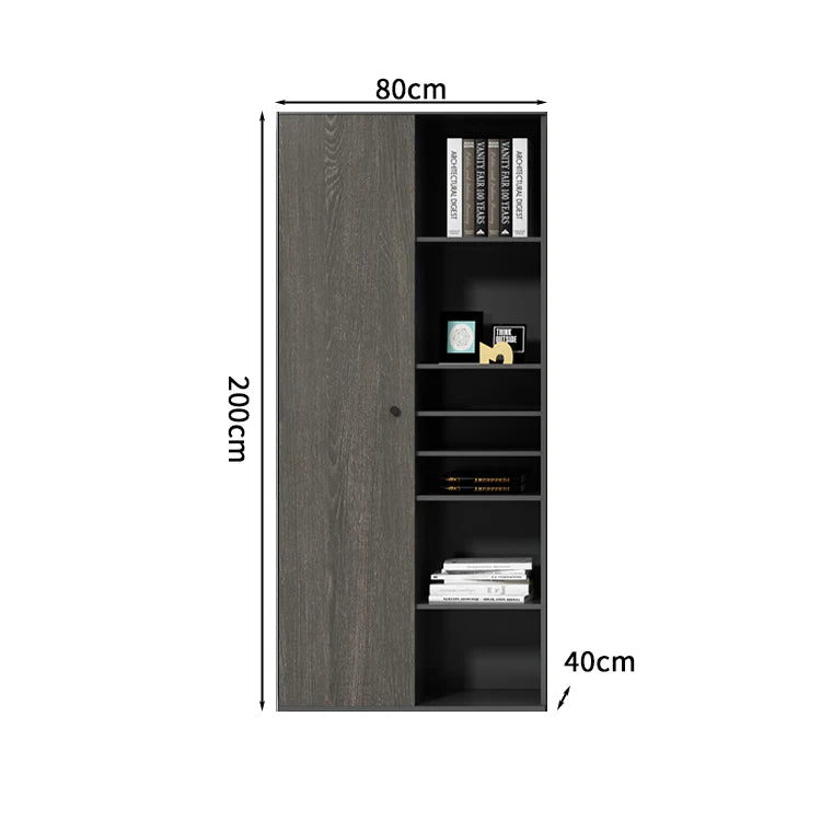 premium executive bookcase oak display cabinet design kaguyasuCWG S056 detailed images 23