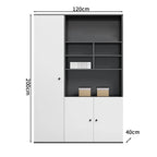 premium executive bookcase oak display cabinet design kaguyasuCWG S056 detailed images 25