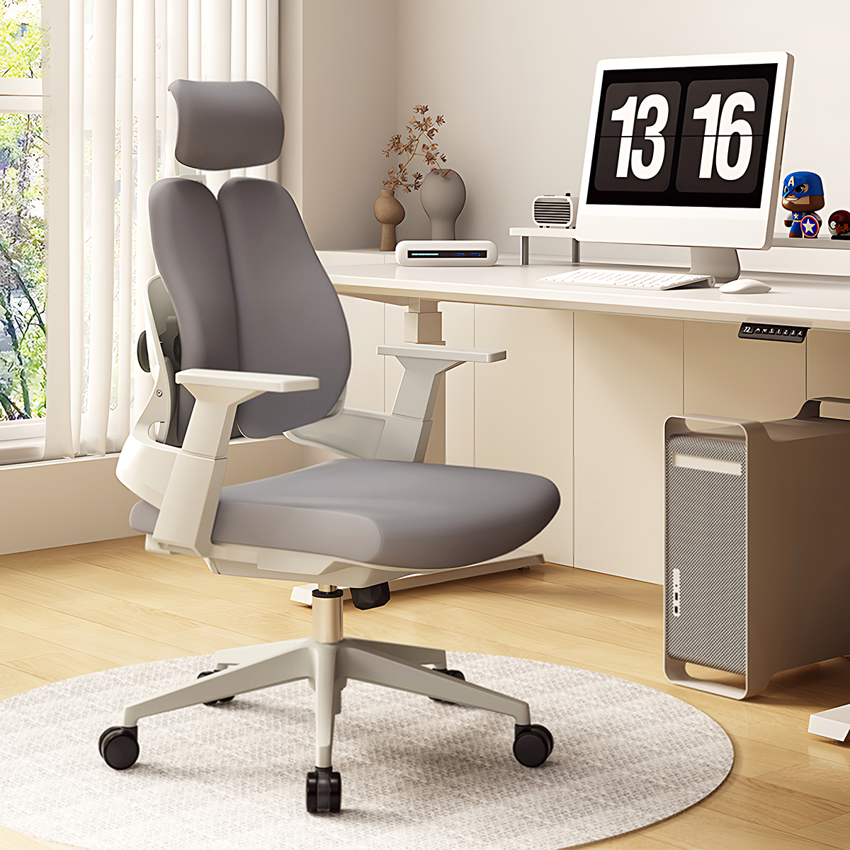 premium executive chair ergonomic office chair kaguyasuBGY 2052 main images Image principale du produit